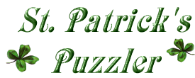 St. Patrick's Puzzler